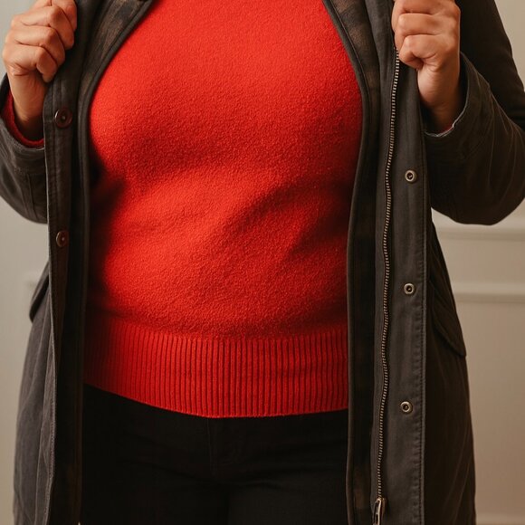 ORB Sherpa-Lined Hooded Jacket – Size Small - Picture 2 of 6